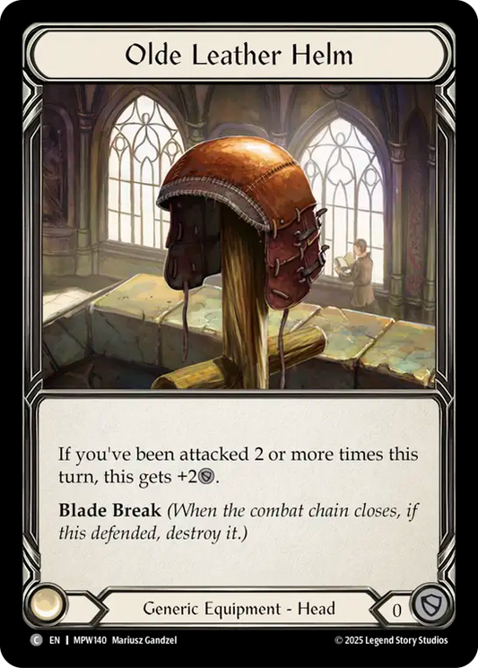 Olde Leather Helm