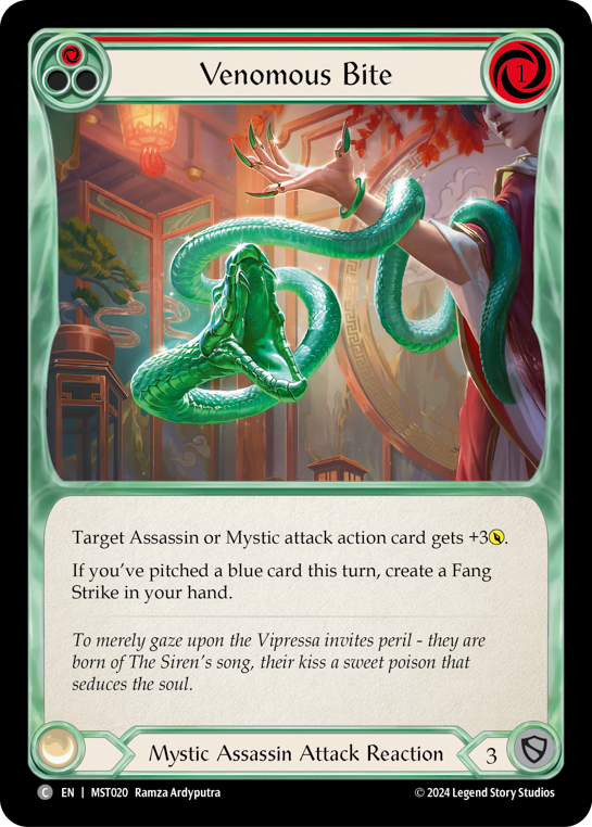 Venomous Bite (Red)