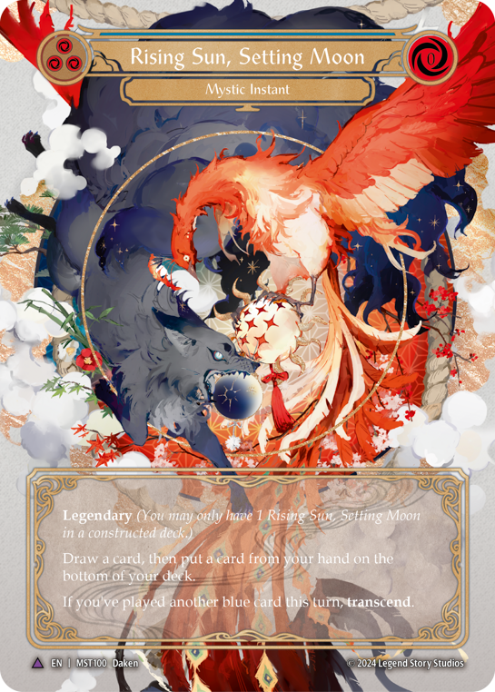 Rising Sun, Setting Moon 
