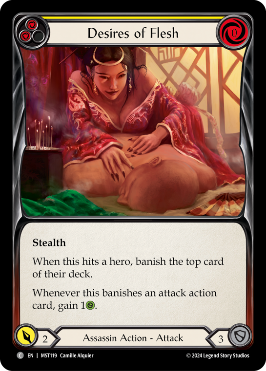 Desires of Flesh (Yellow)