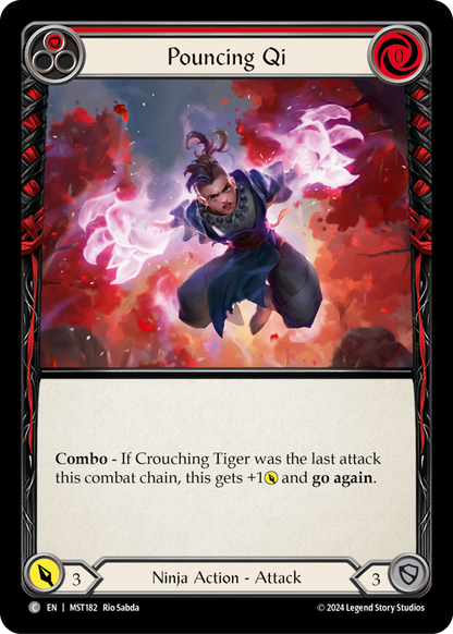 Pouncing Qi (Red)