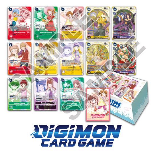 Jeu de cartes Digimon - Coffret Héroïnes Premium PB18