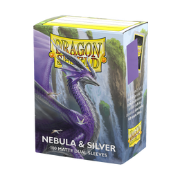Dragon Shield – Standard size – Dual Matte – Nebula & Silver