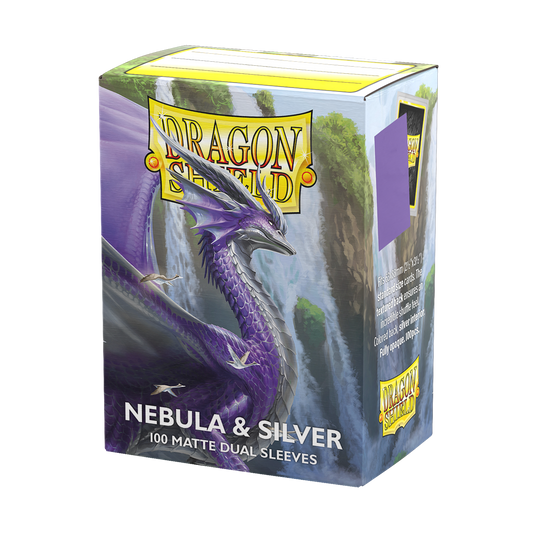 Dragon Shield – Standard size – Dual Matte – Nebula & Silver