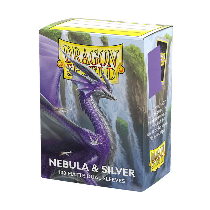 Dragon Shield – Standard size – Dual Matte – Nebula & Silver