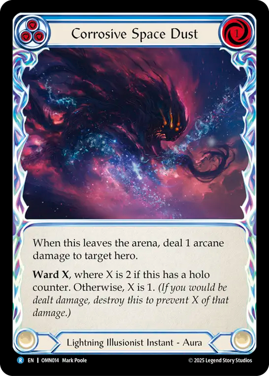 Corrosive Space Dust (Blue)