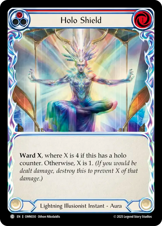 Holo Shield (Red)