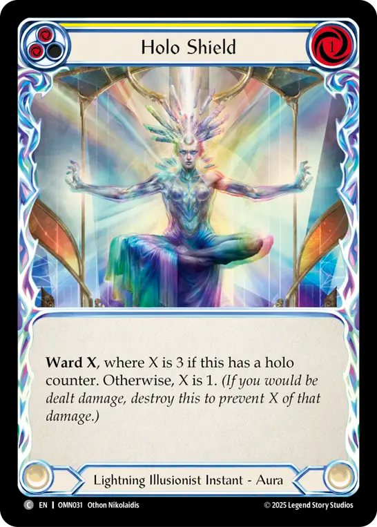 Holo Shield (Yellow)