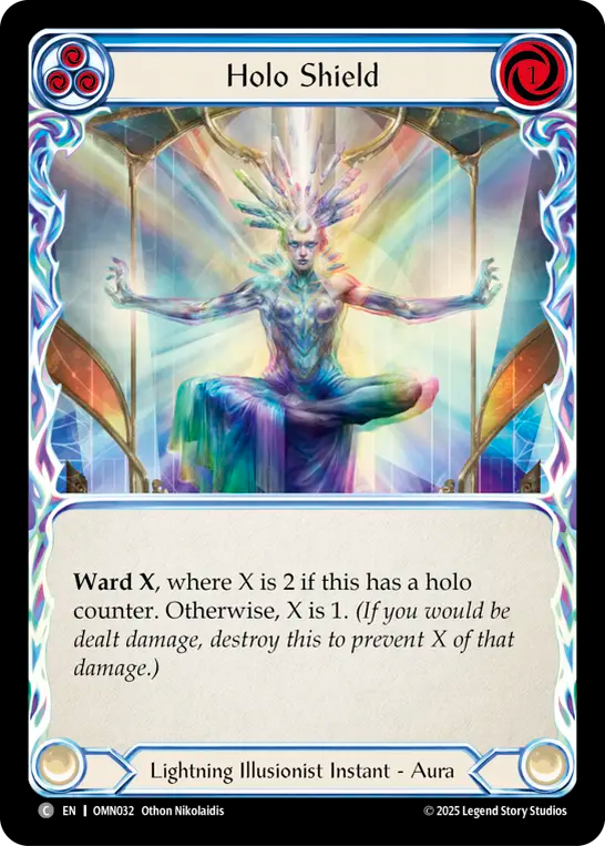 Holo Shield (Blue)