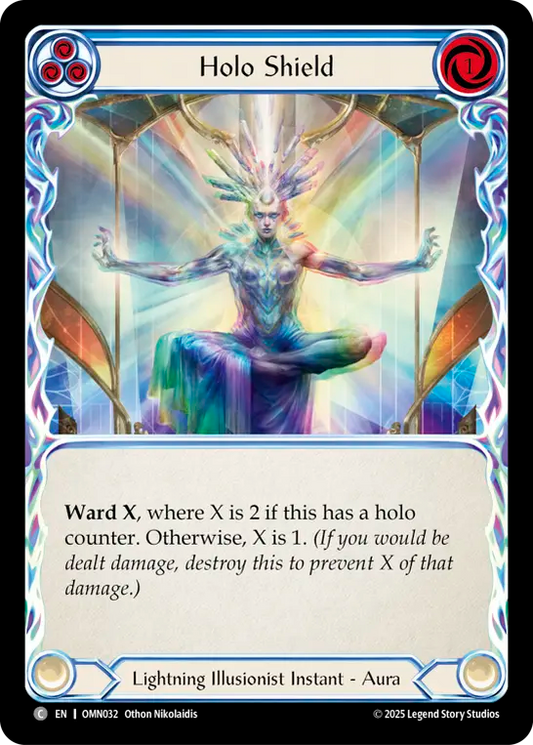 Holo Shield (Blue)
