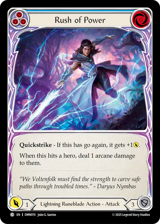 Rush Of Power (Blue)