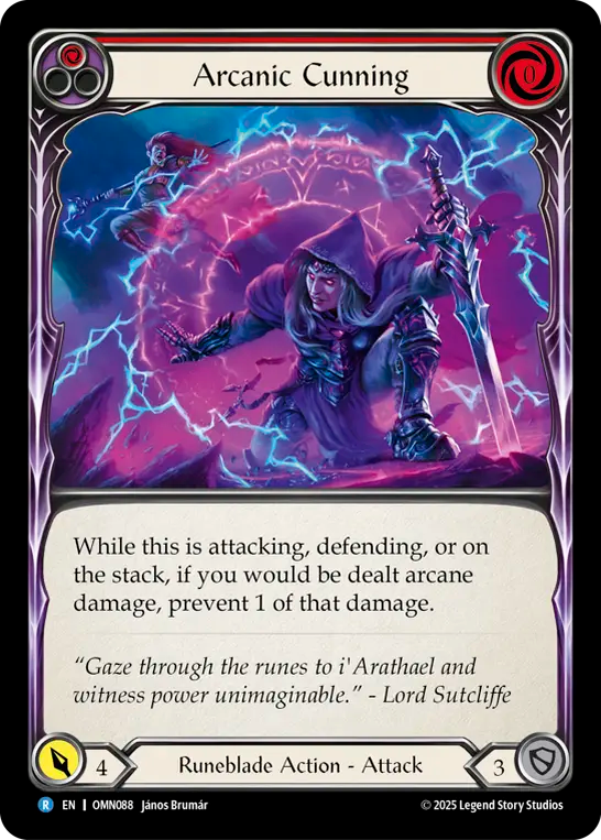 Arcanic Cunning (Red)