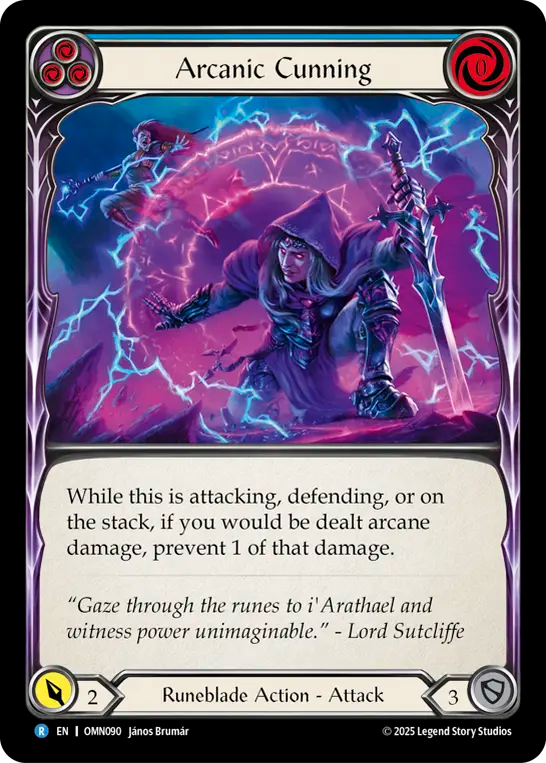 Arcanic Cunning (Blue)