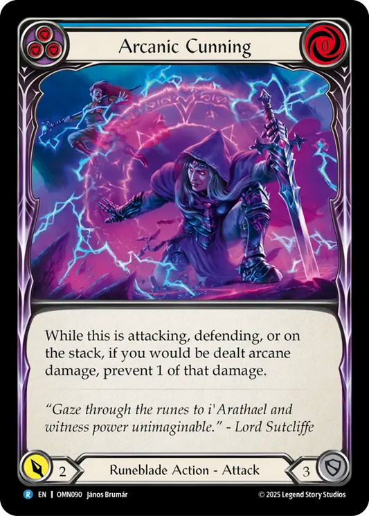 Arcanic Cunning (Blue)