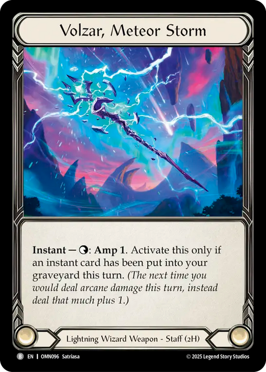 Volzar, Meteor Storm