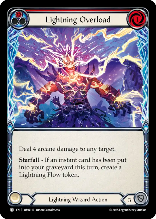 Lightning Overload (Red)