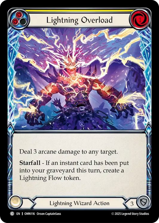 Lightning Overload (Yellow)
