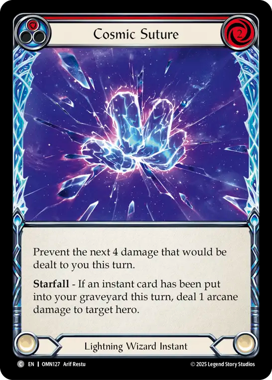 Cosmic Suture (Red)
