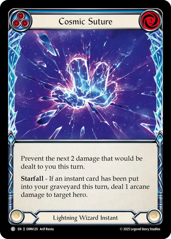 Cosmic Suture (Blue)