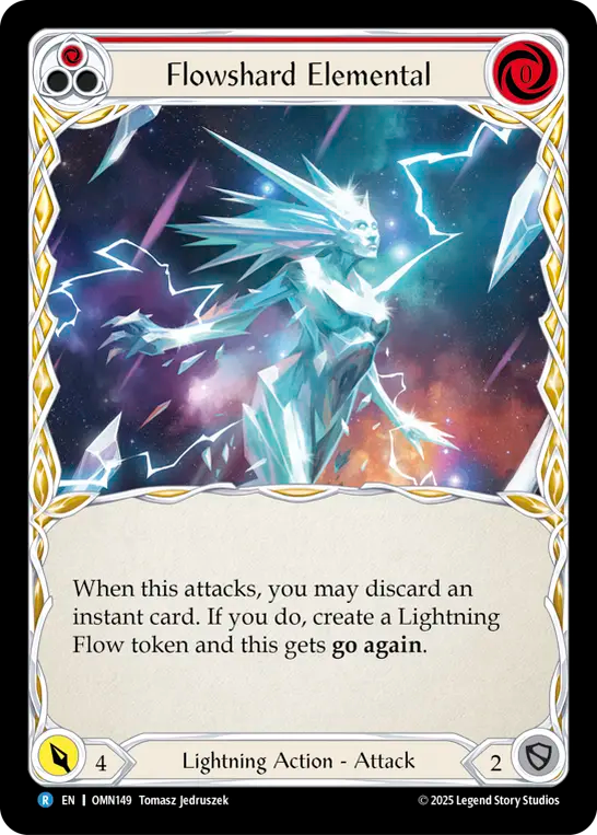 Flowshard Elemental (Red)