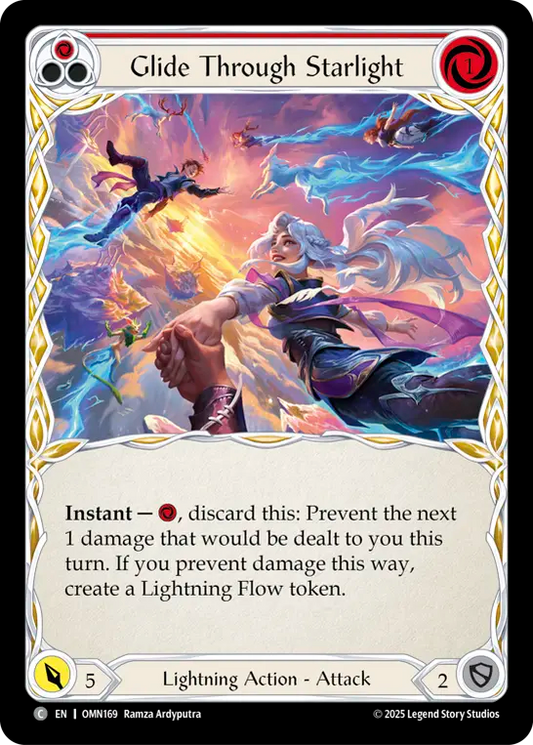 Glide Through Starlight (Red)