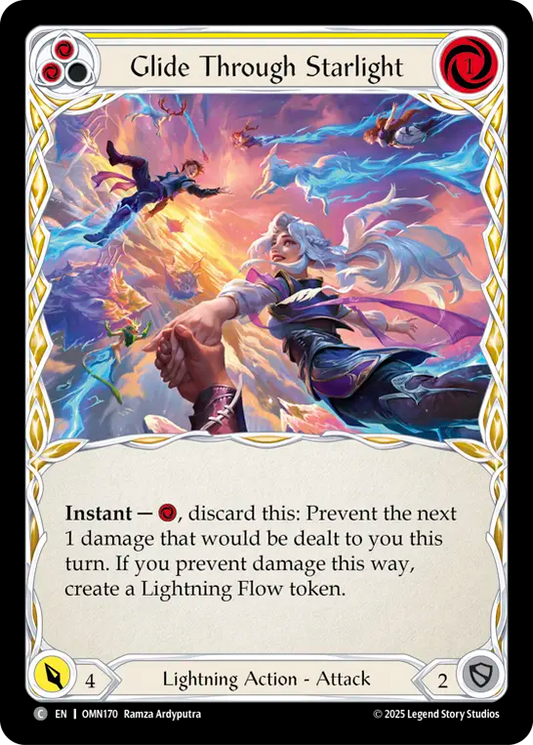 Glide Through Starlight (Yellow)