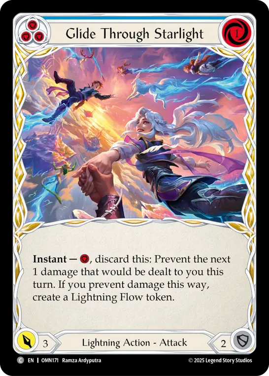 Glide Through Starlight (Blue)
