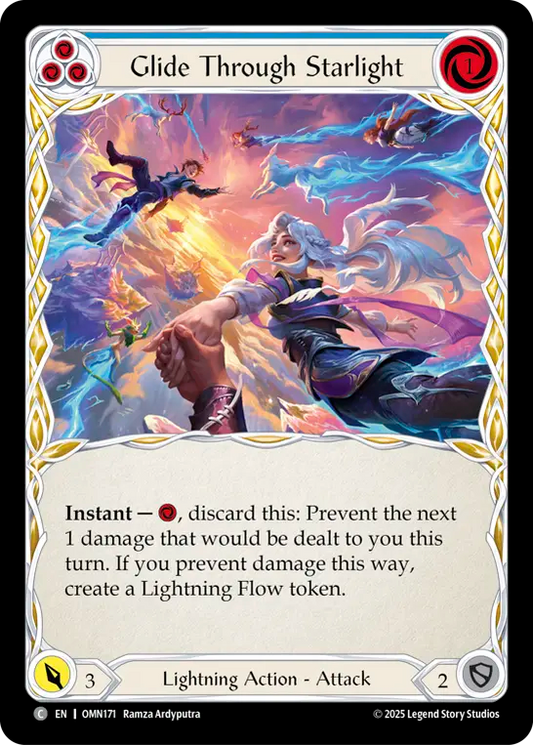 Glide Through Starlight (Blue)