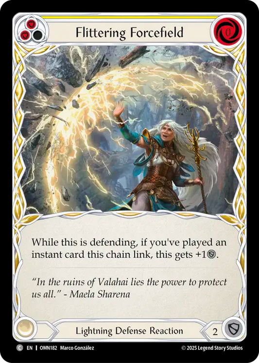 Flittering Forcefield (Yellow)