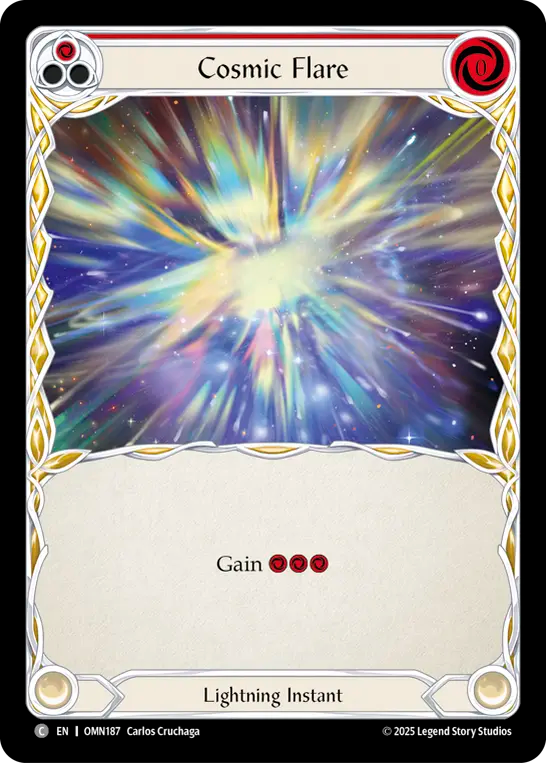 Cosmic Flare (Red)