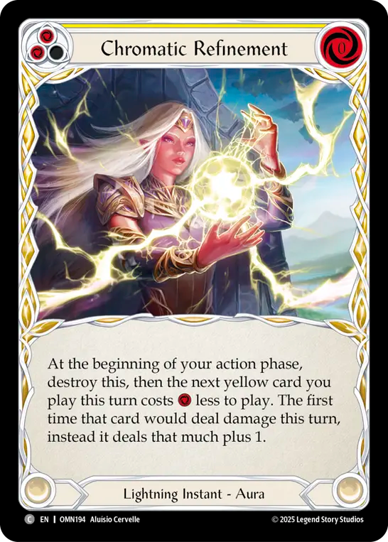 Chromatic Refinement (Yellow)