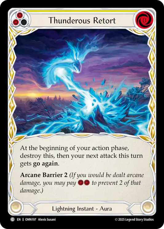 Thunderous Retort (Yellow)