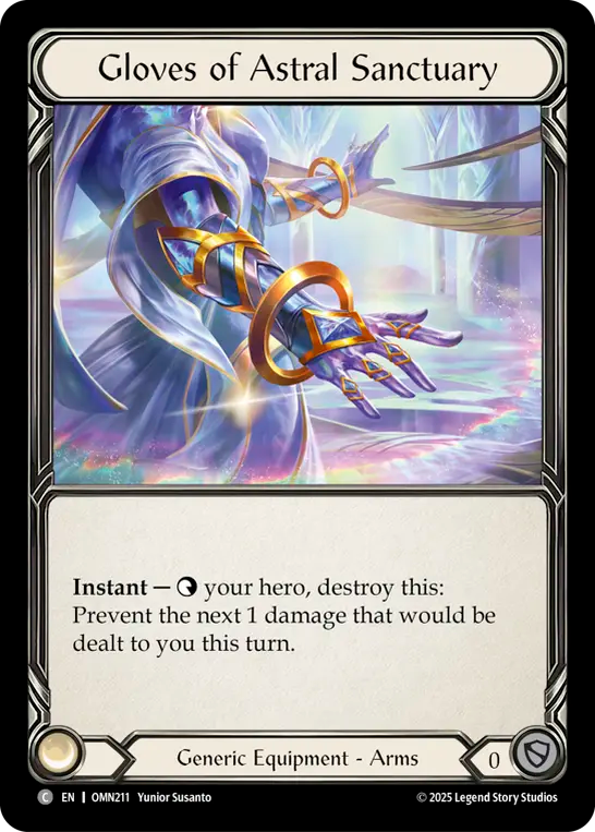 Gloves Of Astral Sanctuary