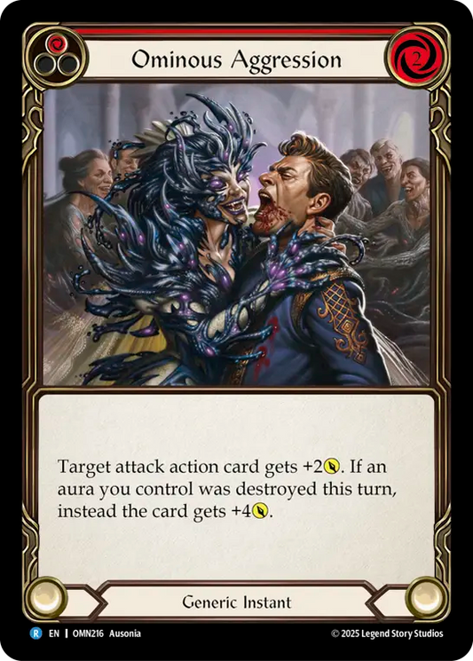 Ominous Aggression (Red)