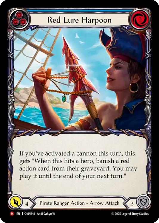 Red Lure Harpoon