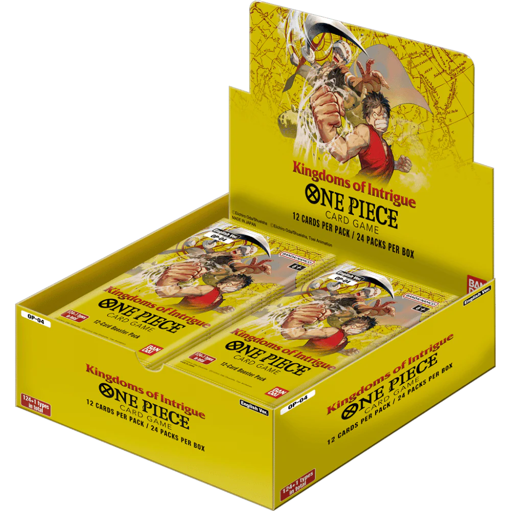 Jeu de cartes One Piece : Booster Box - Royaumes de l'intrigue (OP-04)