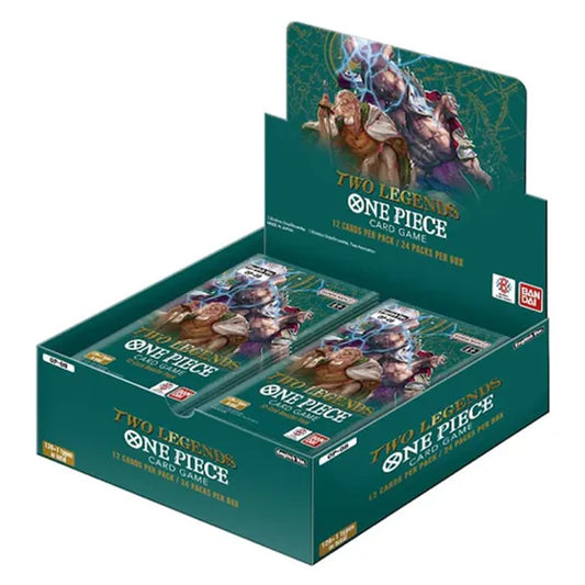 Jeu de cartes One Piece : Booster Box - Deux Légendes (OP-08)