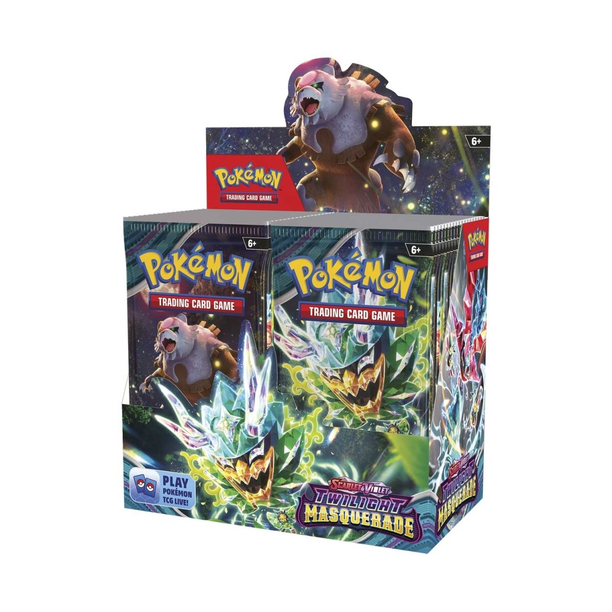 Pokémon Écarlate et Violet 6 Booster de Mascarade du Crépuscule