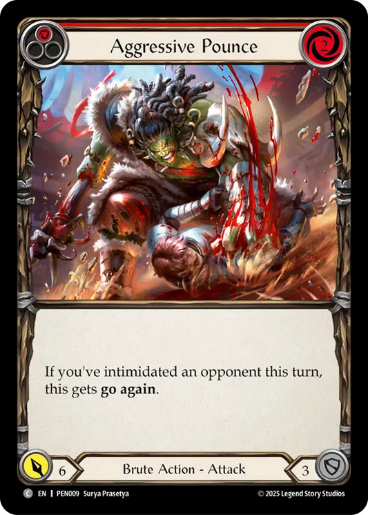 Aggressive Pounce (Red)