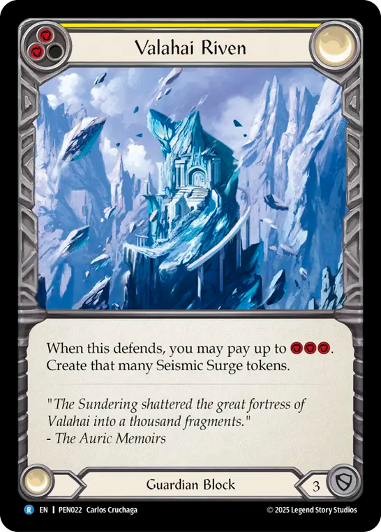Valahai Riven (Yellow)