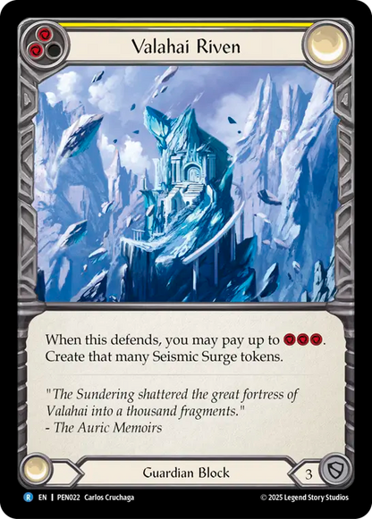 Valahai Riven (Yellow)
