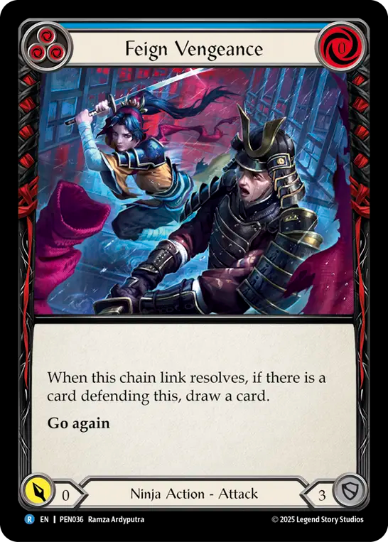 Feign Vengeance (Blue)