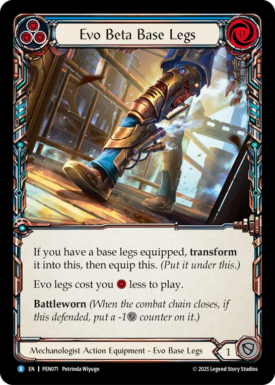 Evo Beta Base Legs (Blue)