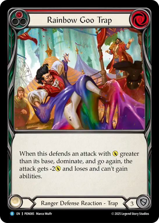 Rainbow Goo Trap (Red)