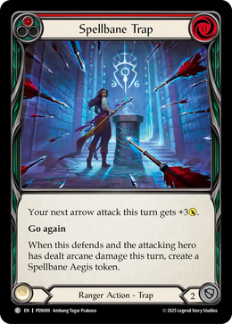 Spellbane Trap (Red)