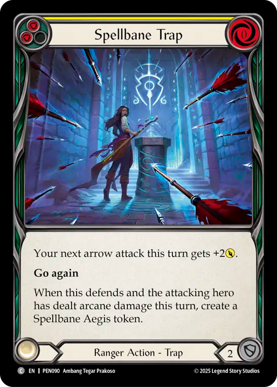 Spellbane Trap (Yellow)