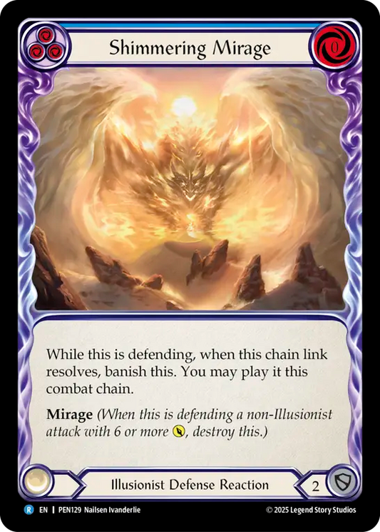 Shimmering Mirage (Blue)