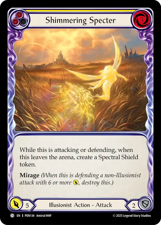 Shimmering Specter (Yellow)