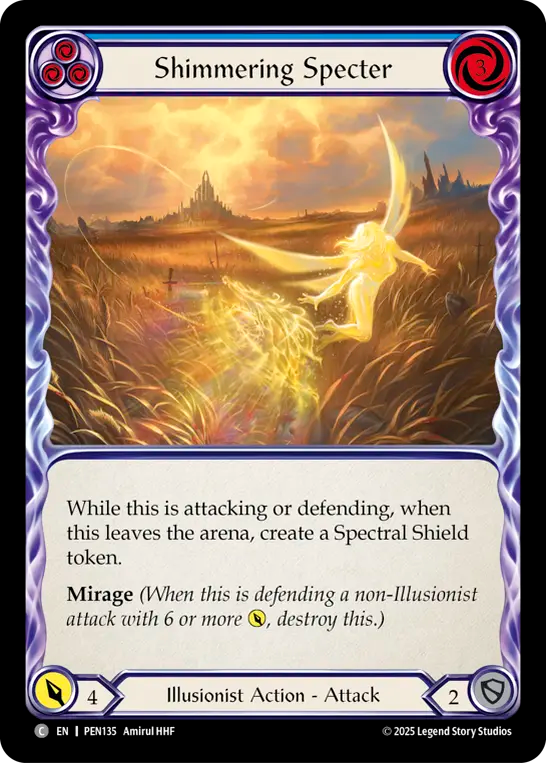 Shimmering Specter (Blue)