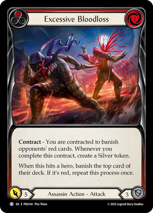 Excessive Bloodloss (Red)